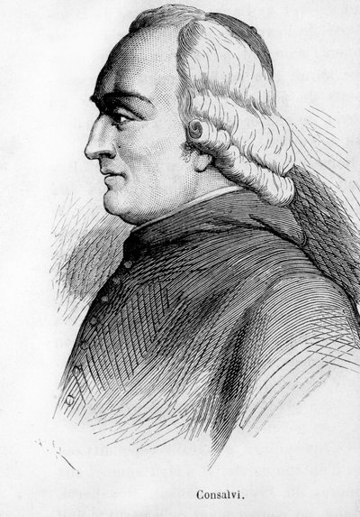 Portrait of Ercole Consalvi by Unknown artist