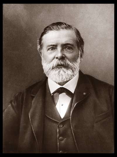 Portrait of Etienne-Jules Marey (1830-1904); English scientist and chronophotographer; inventor of sphygmograph and a pioneer of photography and cinema. Photo by Nadar, Paul (1856-1939). by Unknown artist