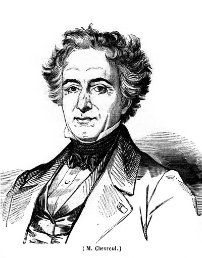 Portrait of Eugene Chevreuil (1786-1889), French painter by Unknown artist