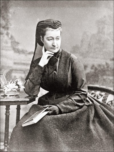Portrait of Eugenia, wife of Napoleon III and queen of the French. 19th century by Unknown artist