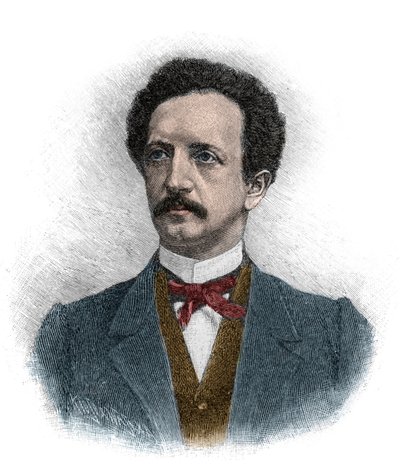 Portrait of Ferdinand Johann Gottlieb Lassalle (1825-1864) a German jurist, philosopher, and socialist political activist - Engraving by Unknown artist