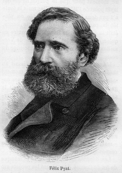 Portrait of Félix Pyat, French Writer, Journalist and Politician (1810-1889) by Unknown artist