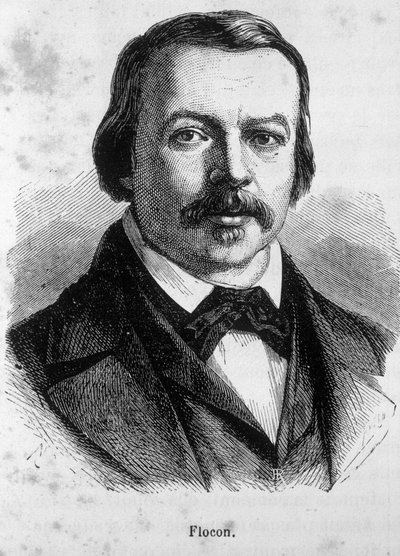 Portrait of Flocon, French journalist and politician by Unknown artist
