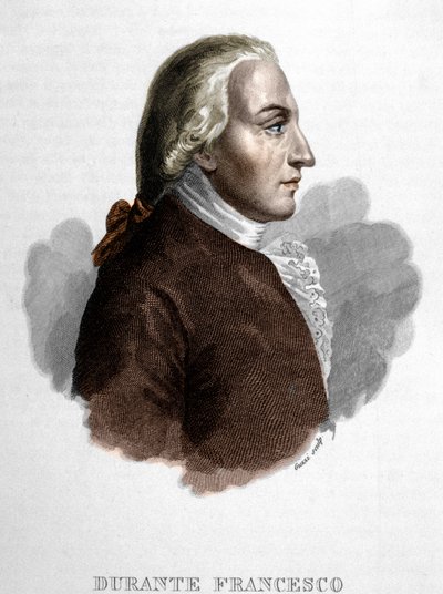 Portrait of Francesco Durante, Italian Musician by Unknown artist