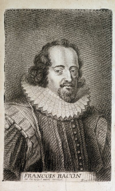 Portrait of Francis Bacon (1561-1626), English Philosopher by Unknown artist