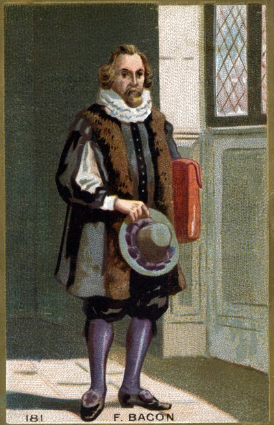 Portrait of Francis Bacon, statesman and English philosopher by Unknown artist