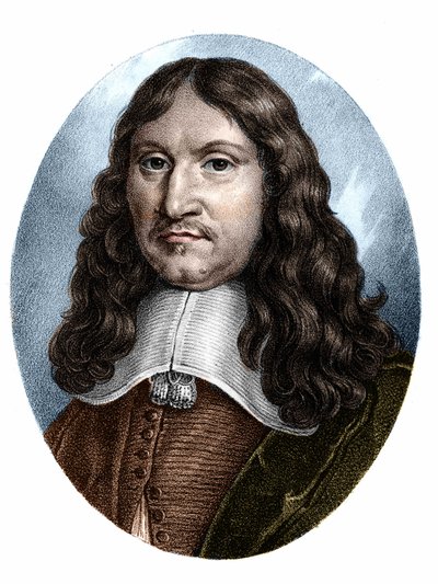 Portrait of Francois Eudes de Mezeray (1610-1683) French historian by Unknown artist