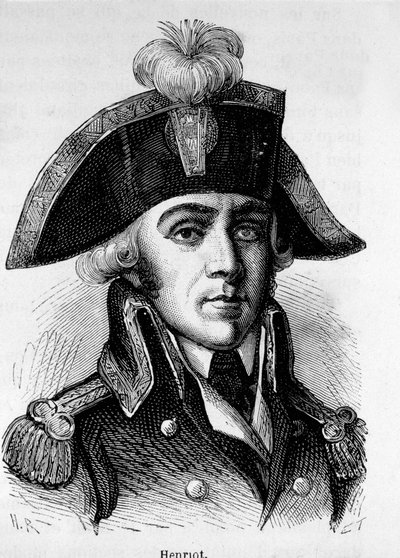 Portrait of Francois Hanriot (1761-1794), French Revolutionary by Unknown artist