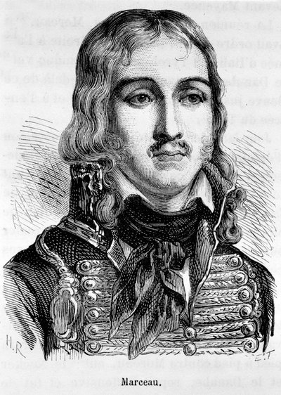 Portrait of Francois Severin Desgraviers Marceau (1769-1796), French general by Unknown artist