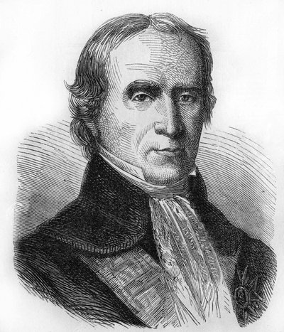 Portrait of François Barbé Marbois (1745-1837). Consul in the United States and then intendant in Santo Domingo. Engraving from 1866 by Unknown artist