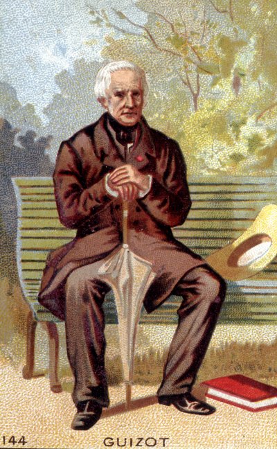 Portrait of François Guizot (1787-1874), French politician and historian by Unknown artist