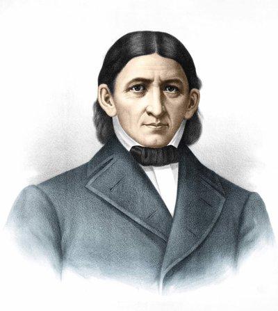 Portrait of Friedrich Fröbel (1782 - 1852) German pedagogue by Unknown artist