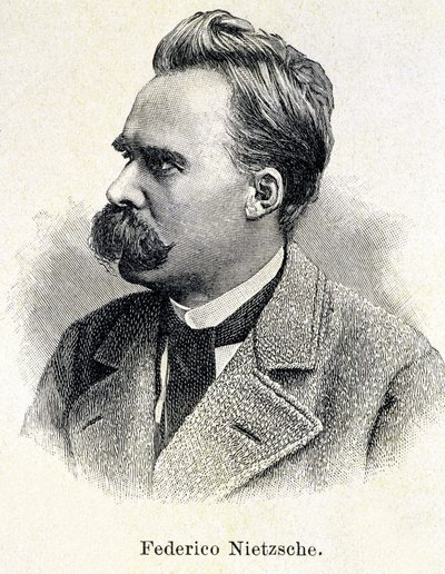 Portrait of Friedrich Nietzsche by Unknown artist