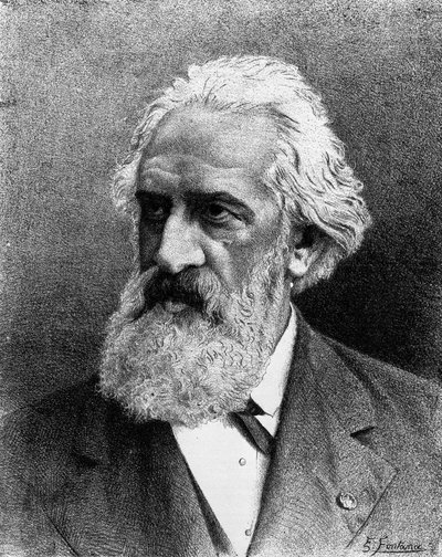 Portrait of Friedrich von Flotow (1812-1883) German composer by Unknown artist