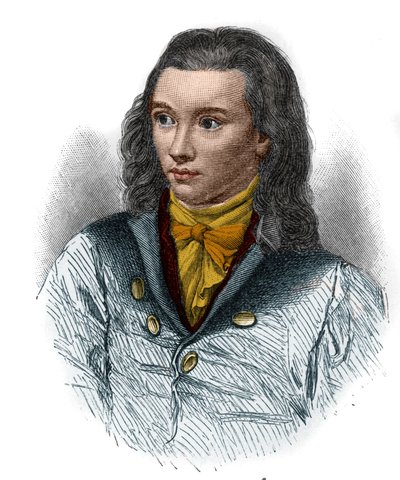 Portrait of Friedrich von Hardenberg, known as Novalis by Unknown artist