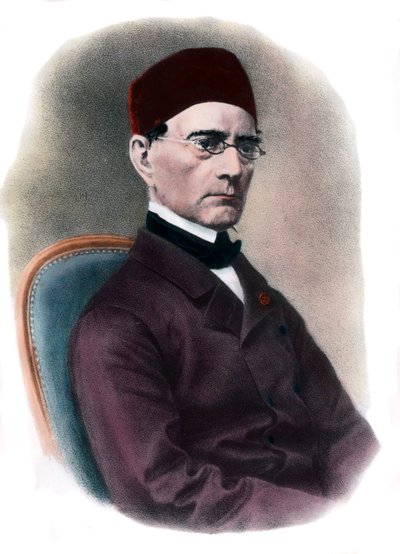 Portrait of Gabriel Lame by Unknown artist