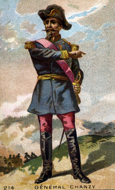 Portrait of General Chanzy (1823 - 1883) Chromolithography of the late 19th century by Unknown artist
