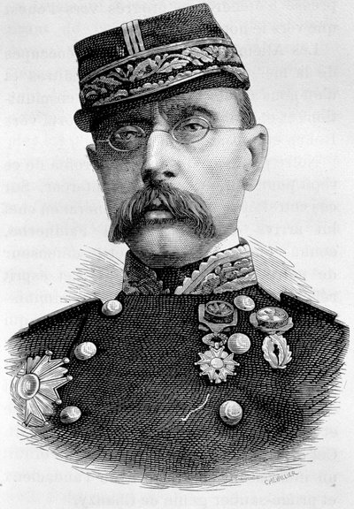 Portrait of General Louis Faidherbe, French colonizer (1818 - 1889). 19th century engraving. by Unknown artist