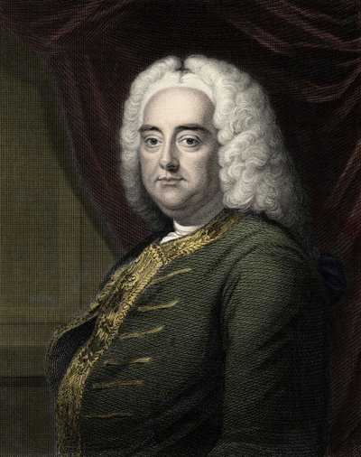 Portrait of George Frederick Handel by Unknown artist