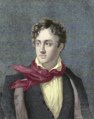 Portrait of Lord Byron (1788-1824) by Unknown artist