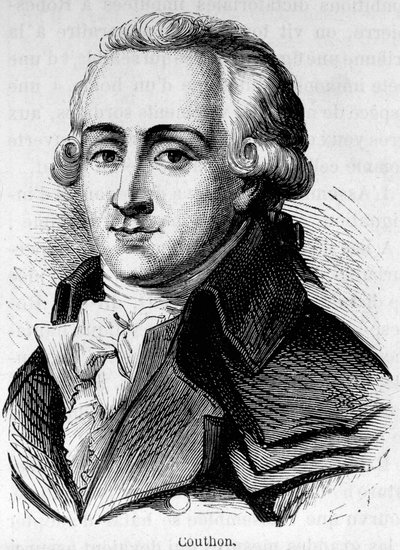 Portrait of Georges Couthon (1755-1794), French politician by Unknown artist