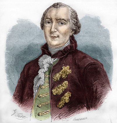 Portrait of Georges Louis Buffon (1707-1788), French naturalist and writer by Unknown artist