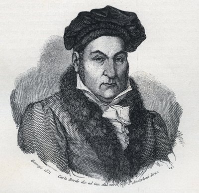Portrait of Giandomenico Romagnosi (1761-1835), Italian Philosopher and Lawyer by Unknown artist