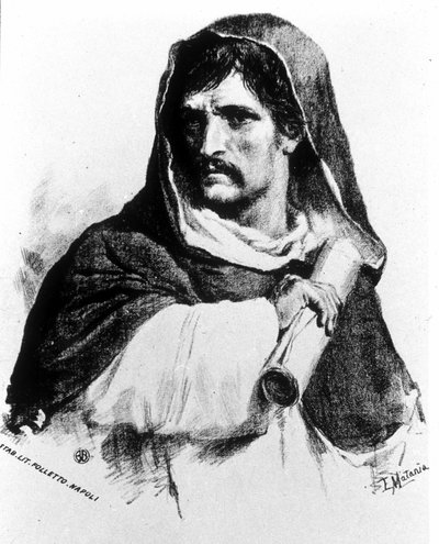 Portrait of Giordano Bruno (1548 - 1600) by Unknown artist