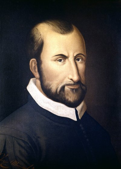 Portrait of Giovanni Pierluigi Da Palestrina (1525 - 1594), Italian composer. Conservatorio of Milan by Unknown artist