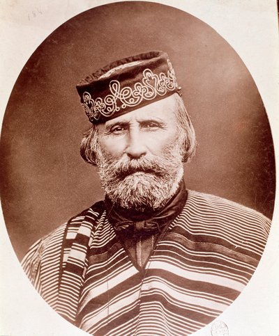 Portrait of Giuseppe Garibaldi (1807-1882) by Unknown artist