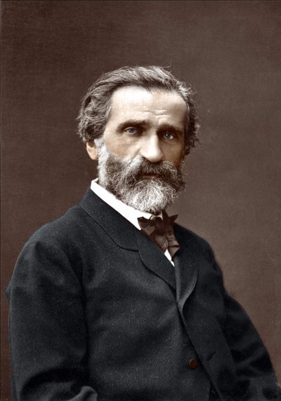 Portrait of Giuseppe Verdi (1813-1901), Italian composer by Unknown artist
