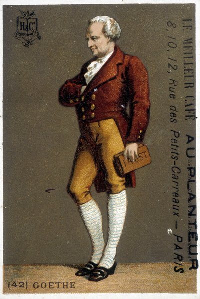 Portrait of Goethe by Unknown artist