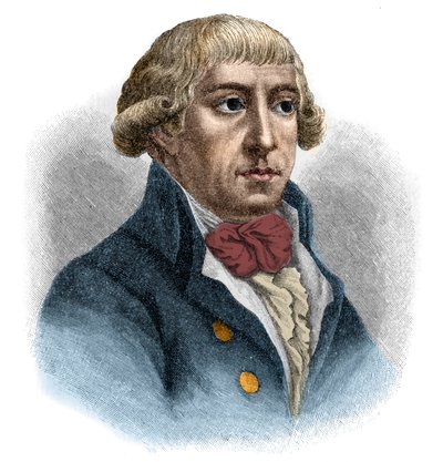 Portrait of Gottfried August Bürger. by Unknown artist