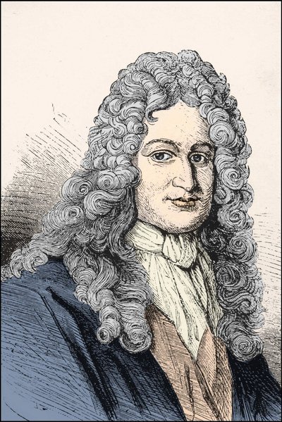 Portrait of Gottfried Wilhelm Leibniz, German Philosopher by Unknown artist