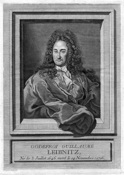 Portrait of Gottfried Wilhelm Leibniz (1646 - 1716) by Unknown artist