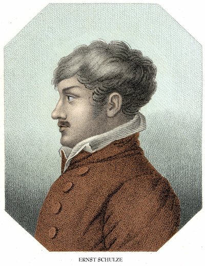 Portrait of Gottlob Ernst Schulze (1761-1833), German philosopher by Unknown artist