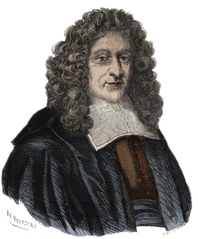 Portrait of Guillaume Amfrye, Abbe of Chaulieu (1639-1720) French libertine poet by Unknown artist