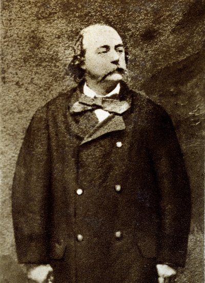Portrait of Gustave Flaubert (1821-1880), French writer. by Unknown artist