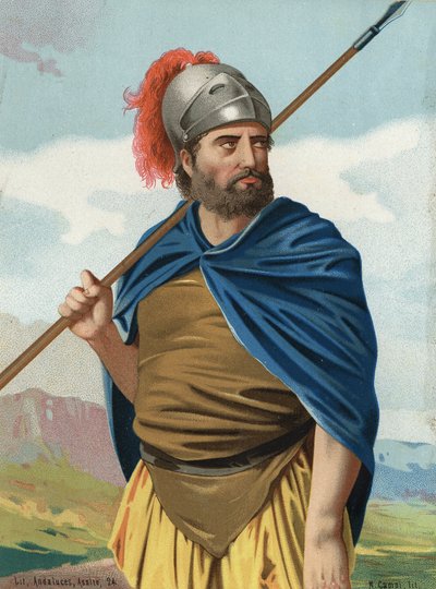 Portrait of Hannibal Carthaginian War Man (Punic) (247 BC - 183 BC). after 