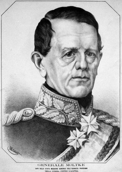 Portrait of Helmuth Karl Bernhard, Count von Moltke by Unknown artist