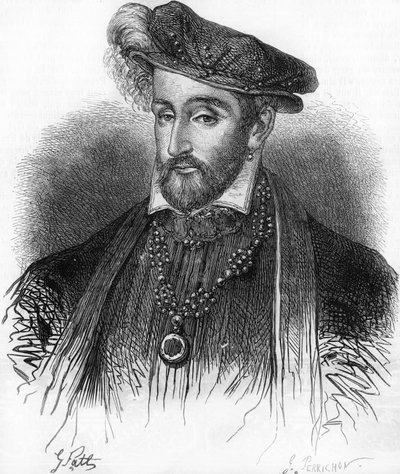 Portrait of Henry II King of France (1519-1559) by Unknown artist