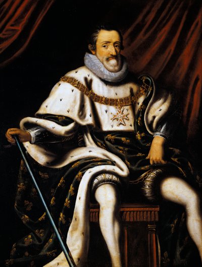Portrait of Henry IV of France by Unknown artist