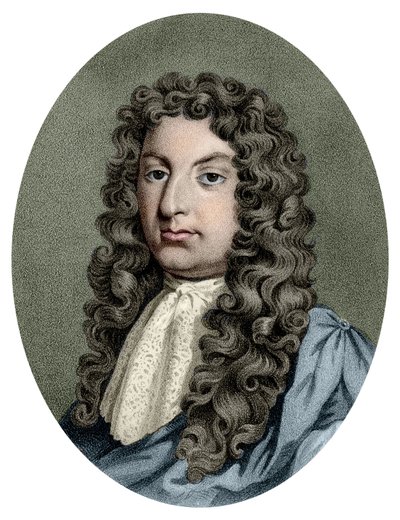 Portrait of Henry Purcell (1659 - 1695), British composer. by Unknown artist