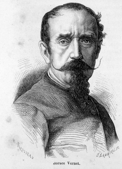 Portrait of Horace Vernet by Unknown artist