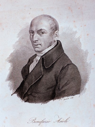 Portrait of Italian composer Bonifazio Asioli by Unknown artist