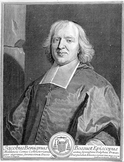 Portrait of Jacques-Benigne Bossuet (1627 - 1704) by Unknown artist