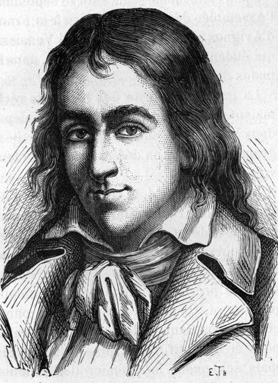 Portrait of Jacques René Hébert, French journalist and politician (1757-1794) by Unknown artist