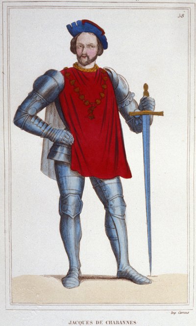 Portrait of Jacques de Chabannes Lord of La Palice. Marshal of France 1470-1525. by Unknown artist