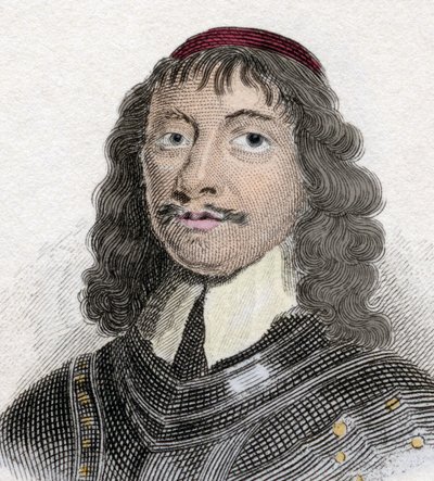 Portrait of James Graham, 5th Earl and 1st Marquis of Montrose, Scottish Noble and Military by Unknown artist