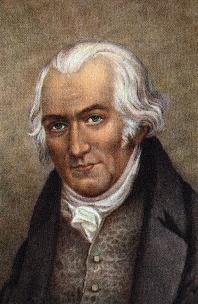 Portrait of James Watt, Scottish engineer by Unknown Artist